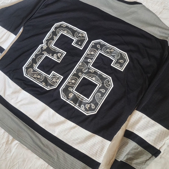 🔥Rare Misprint Dogg Supply by Snoop Dogg Jersey - Upside Down 93- Black/Gray 🔥 - Picture 11 of 16